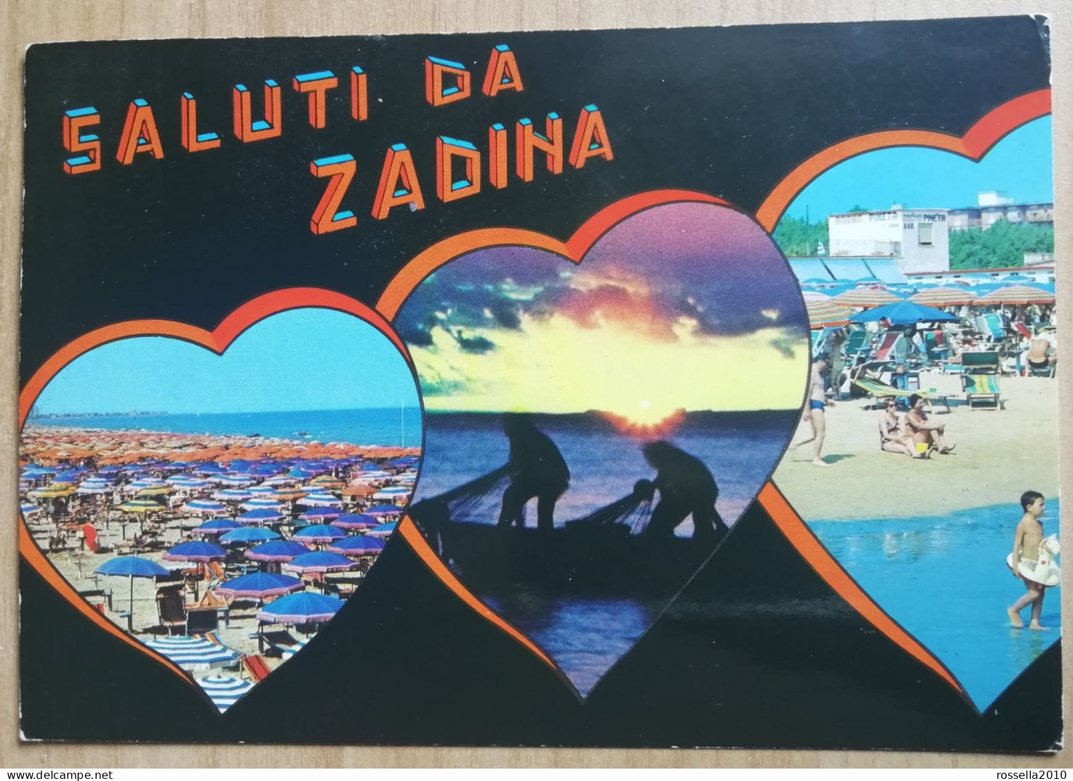 CARTOLINA ITALIA FORLì CESENA CESENATICO ZADINA SALUTI Italy Postcard ITALIEN Ansichtskarten Carte Postale - Cesena
