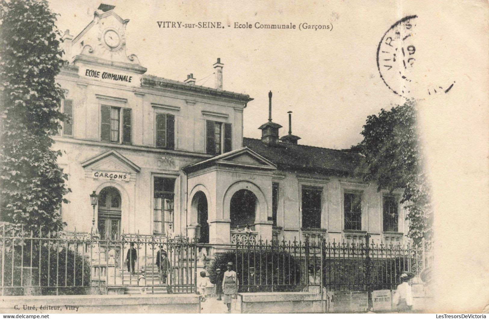 FRANCE - Vitry-sur-Seine - Ecole Communale - Carte Postale Ancienne - Vitry Sur Seine
