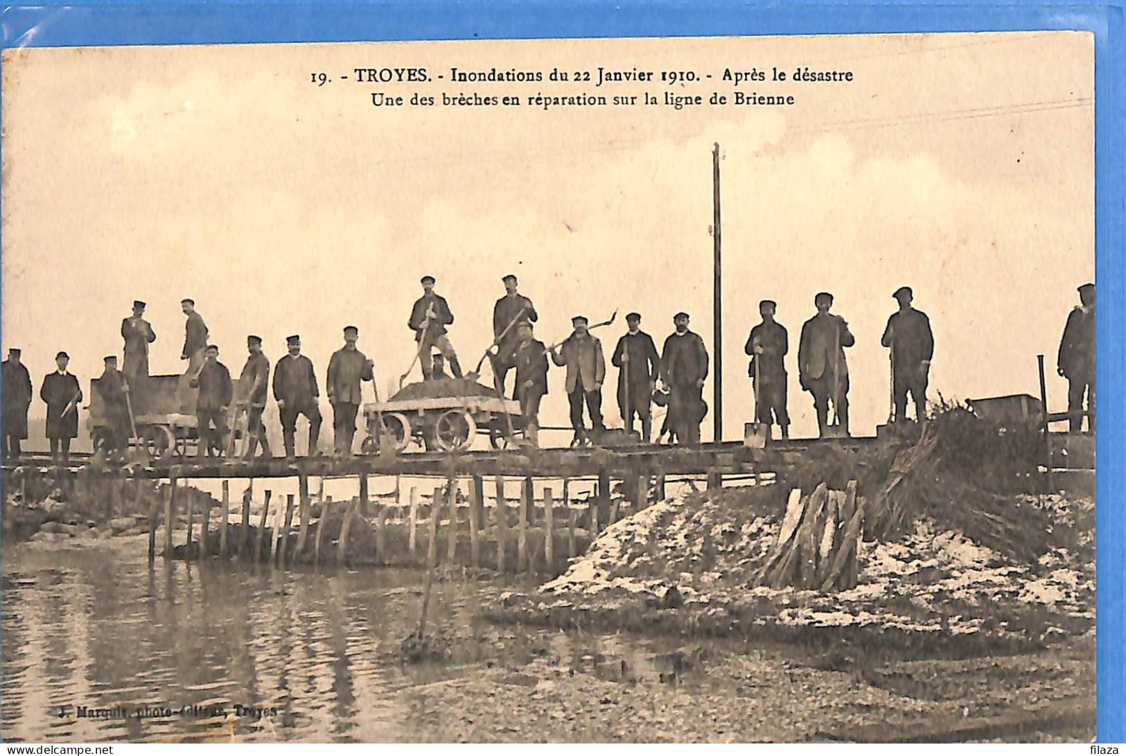 10 - Aube - Troyes - Inondation Du 22 Janvier 1910 (N13918) - Troyes