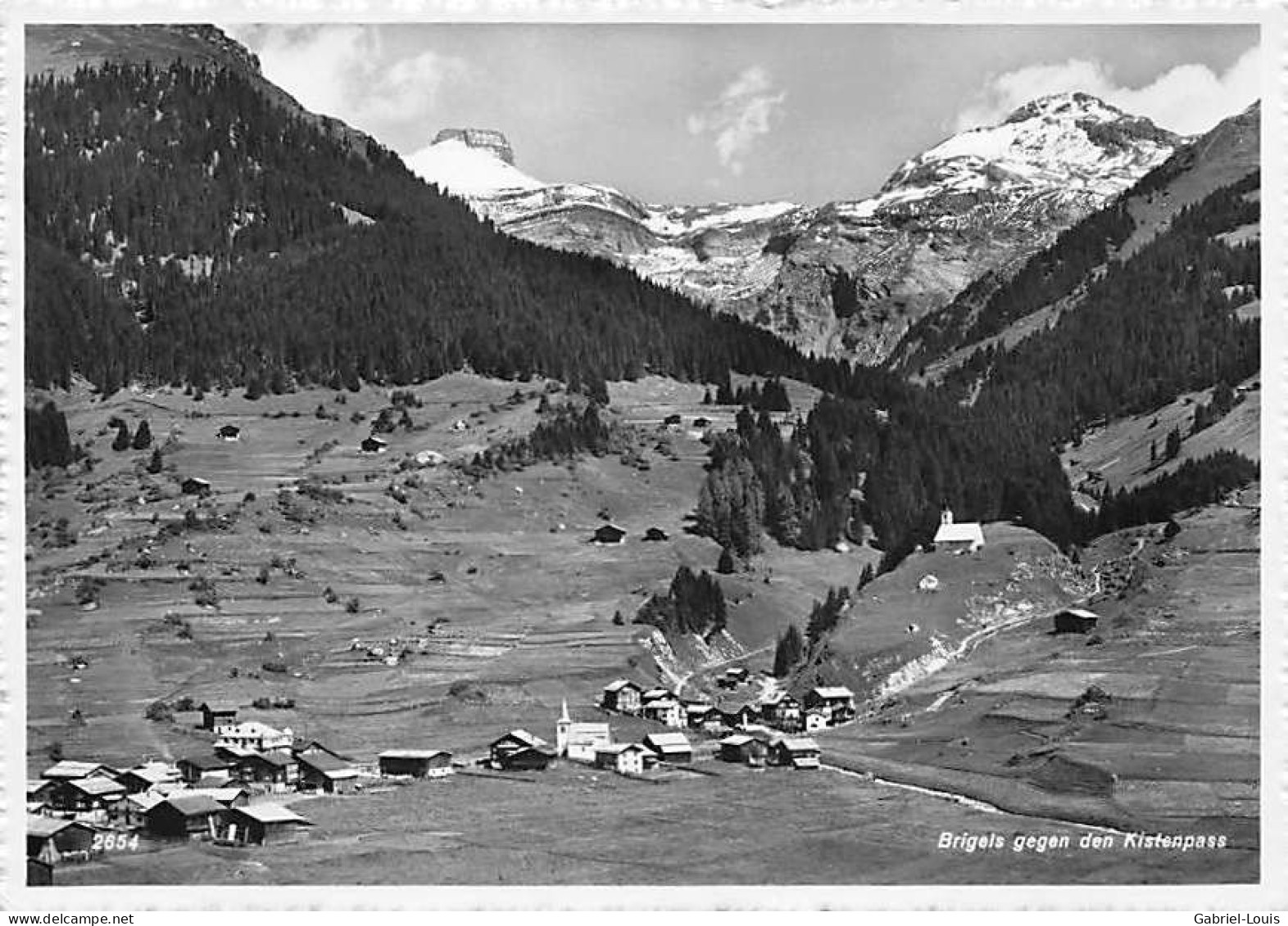 Brigels Gegen Den Kistenpass   (10X15) - Breil/Brigels