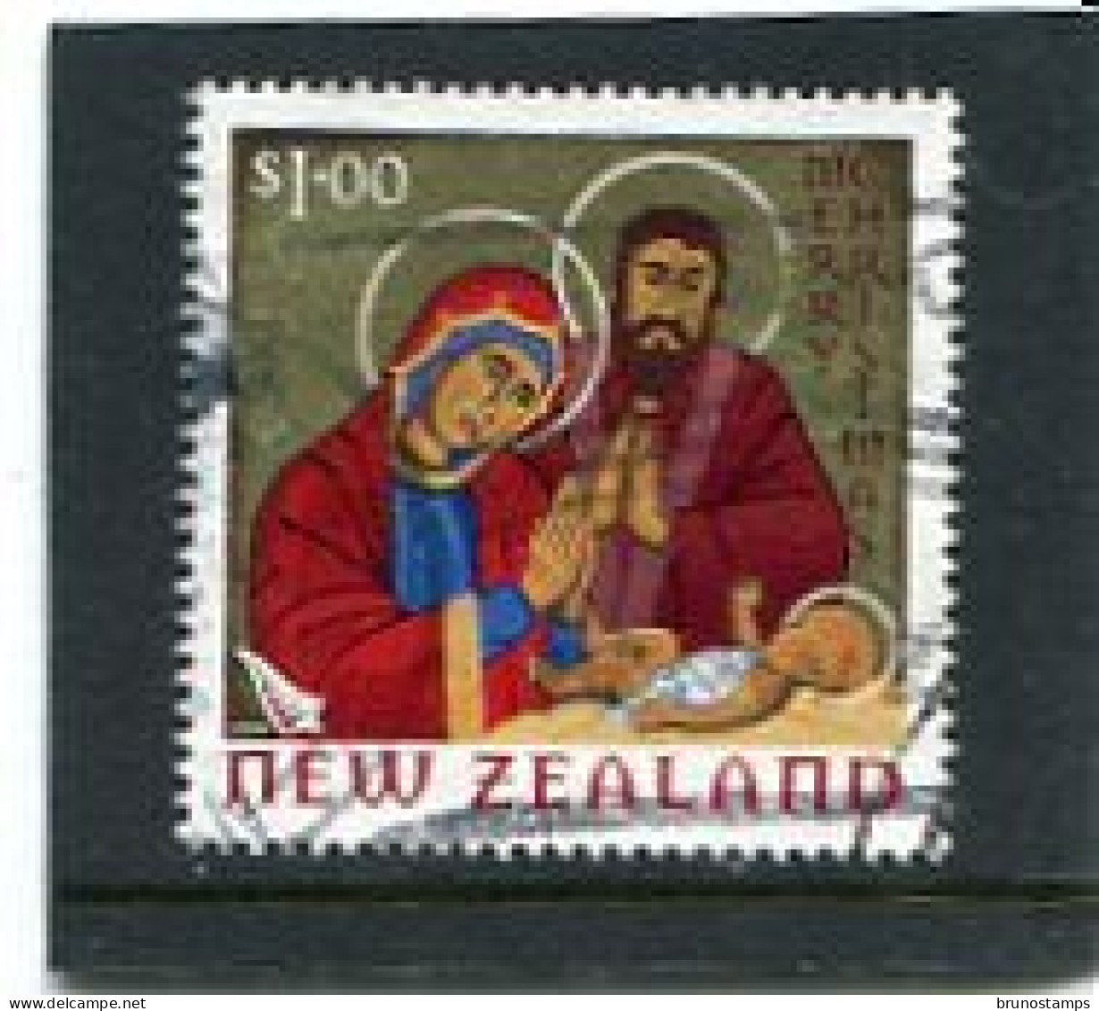 NEW ZEALAND - 2009  1$  CHRISTMAS   FINE  USED - Gebruikt