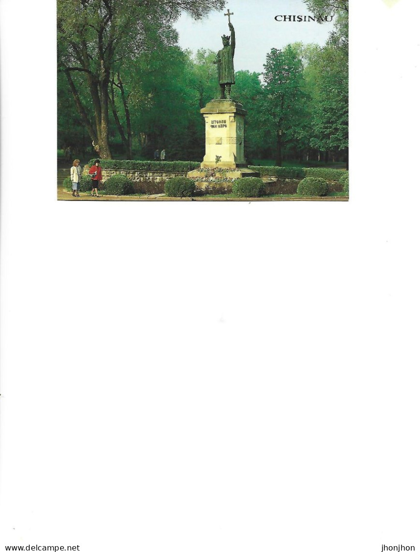 Moldova - Postcard Unused - Chisinau -   Monument To Stefan The Great - Moldova