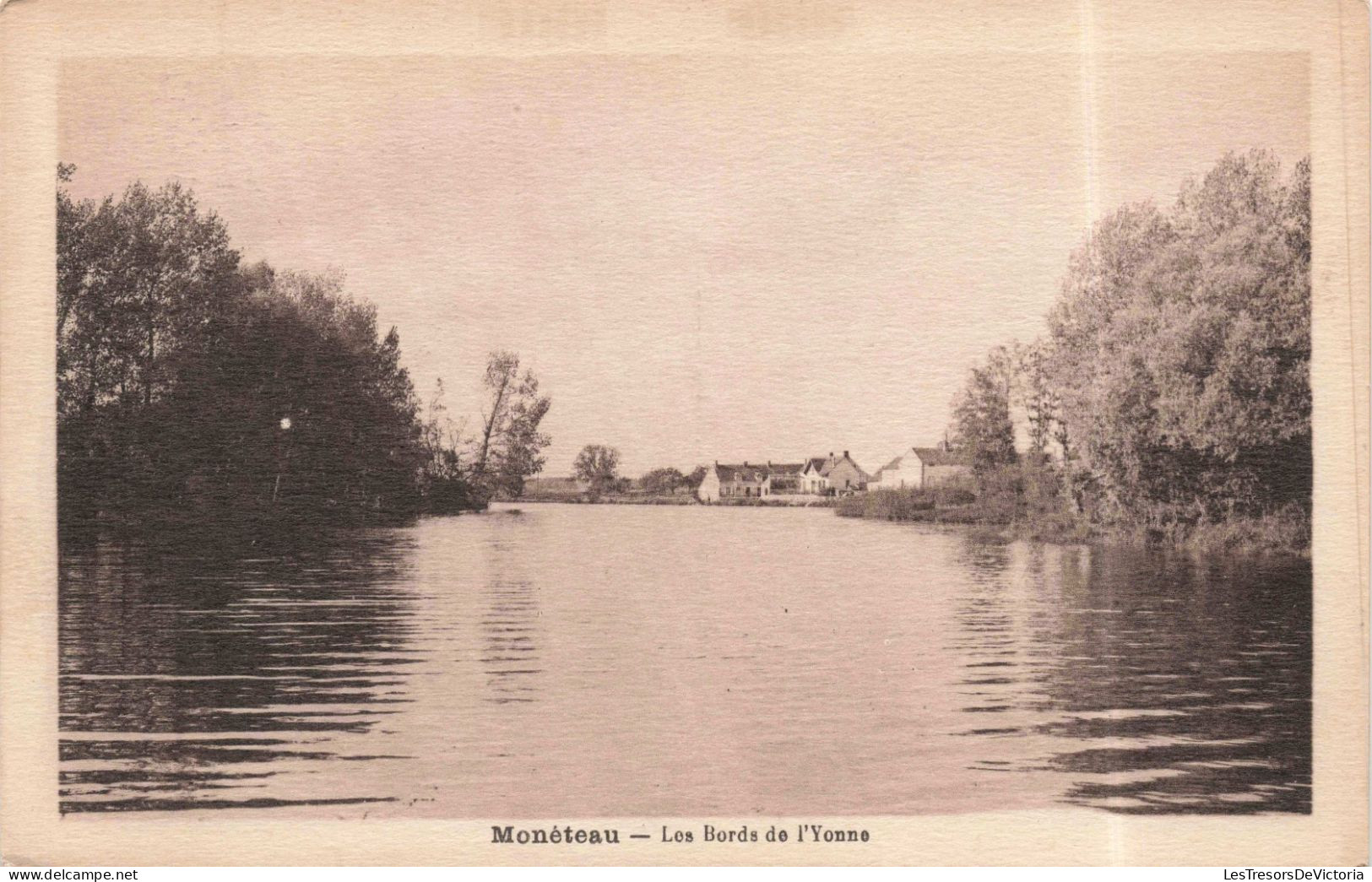 FRANCE - Monéteau - Les Bords De L'Yonne  - Carte Postale Ancienne - Moneteau