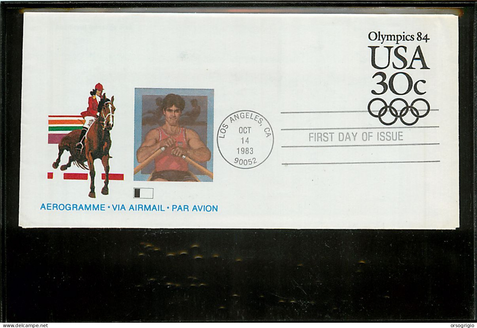 USA  -   Aerogramme - FDC 1983 - 30c. - 1981-00