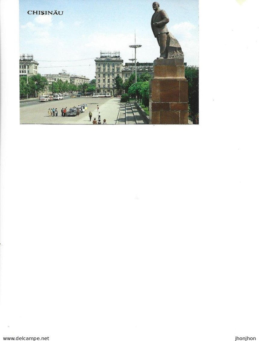 Moldova - Postcard Unused - Chisinau -  Monument  To V.I.Lenin In Victory Square - Moldavië