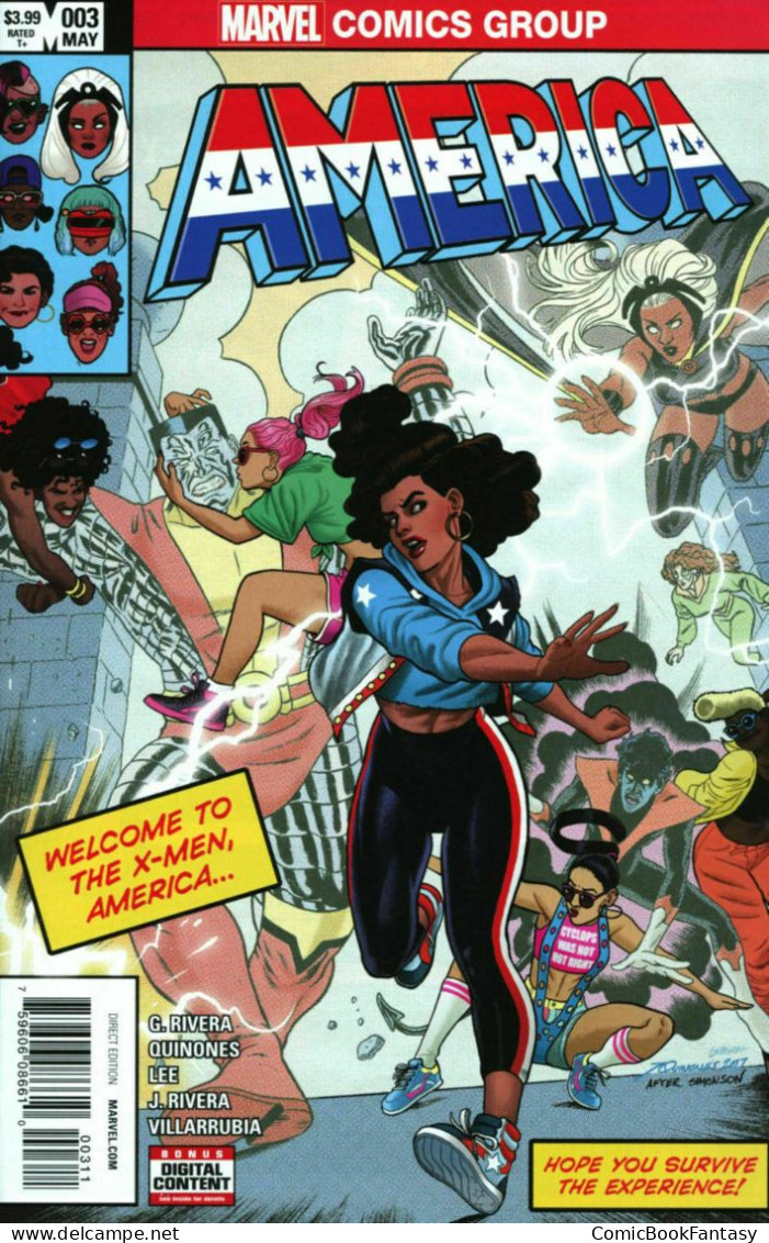 America #3 America Chavez 2017 Marvel Comics - NM - Marvel
