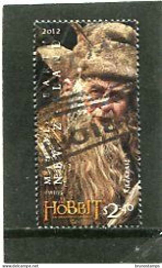 NEW ZEALAND - 2012  2.40$  THE HOBBIT  FINE  USED - Usados