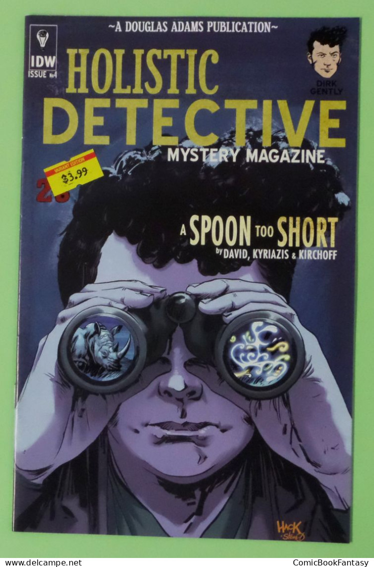 Dick Gently's Holistic Detective Agency: A Spoon Too Short #4 Variant 2016 IDW Comics - NM - Other Publishers