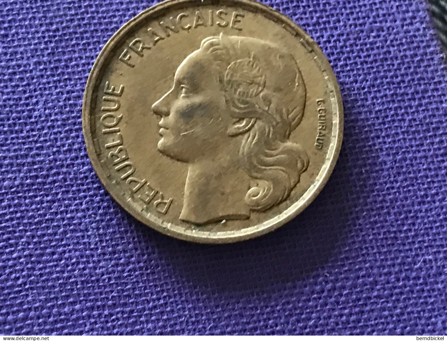 Münze Münzen Umlaufmünze Frankreich 20 Francs 1953 Ohne Münzzeichen - 20 Francs