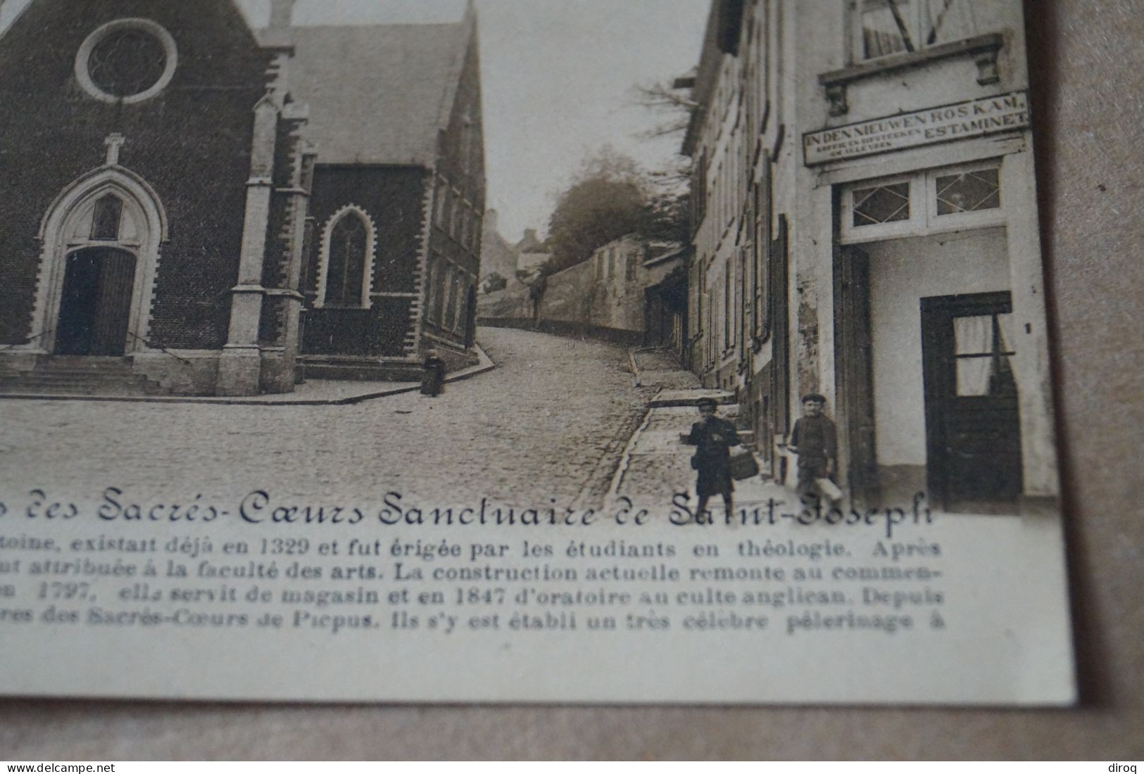 Belle Carte Ancienne, Louvain,église Des Pères De Saint Joseph, 1912 - Leuven