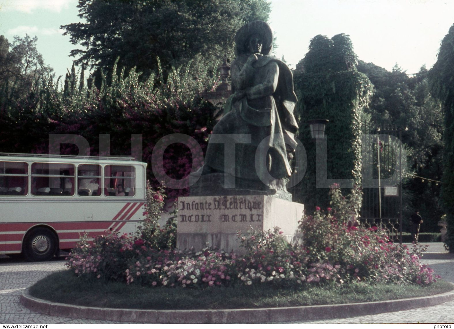 80s AUTOCARRO RODOVIARIA BUS TOMAR PORTUGAL 35mm DIAPOSITIVE SLIDE NO PHOTO FOTO NB2706 - Diapositives