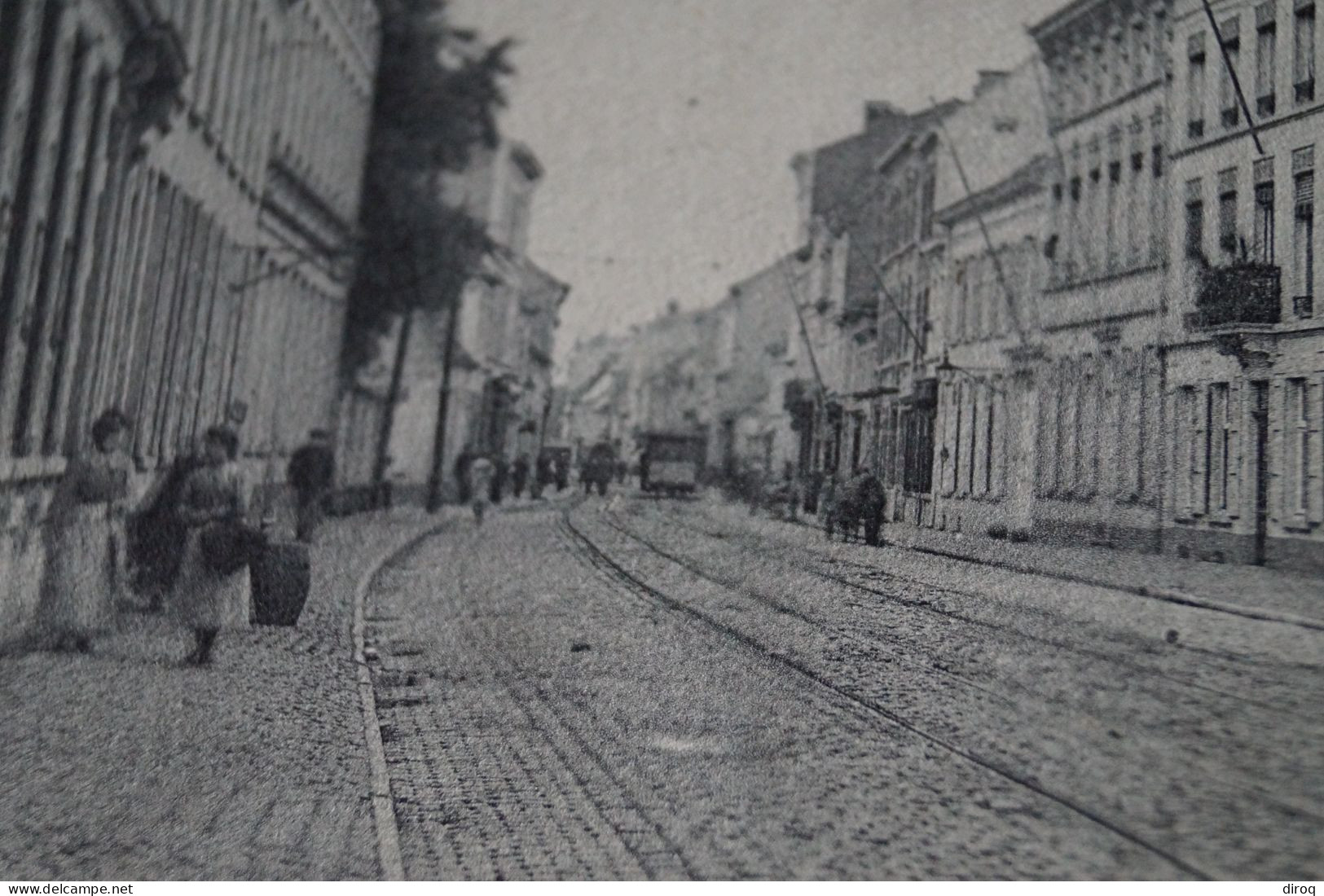 Belle Carte Ancienne,  Berchem-lez-Anvers , Chaussée De Berchem, Tram, Tramway - Autres & Non Classés