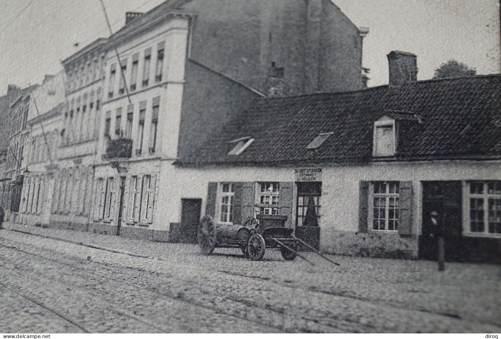 Belle Carte Ancienne,  Berchem-lez-Anvers , Chaussée De Berchem, Tram, Tramway - Sonstige & Ohne Zuordnung