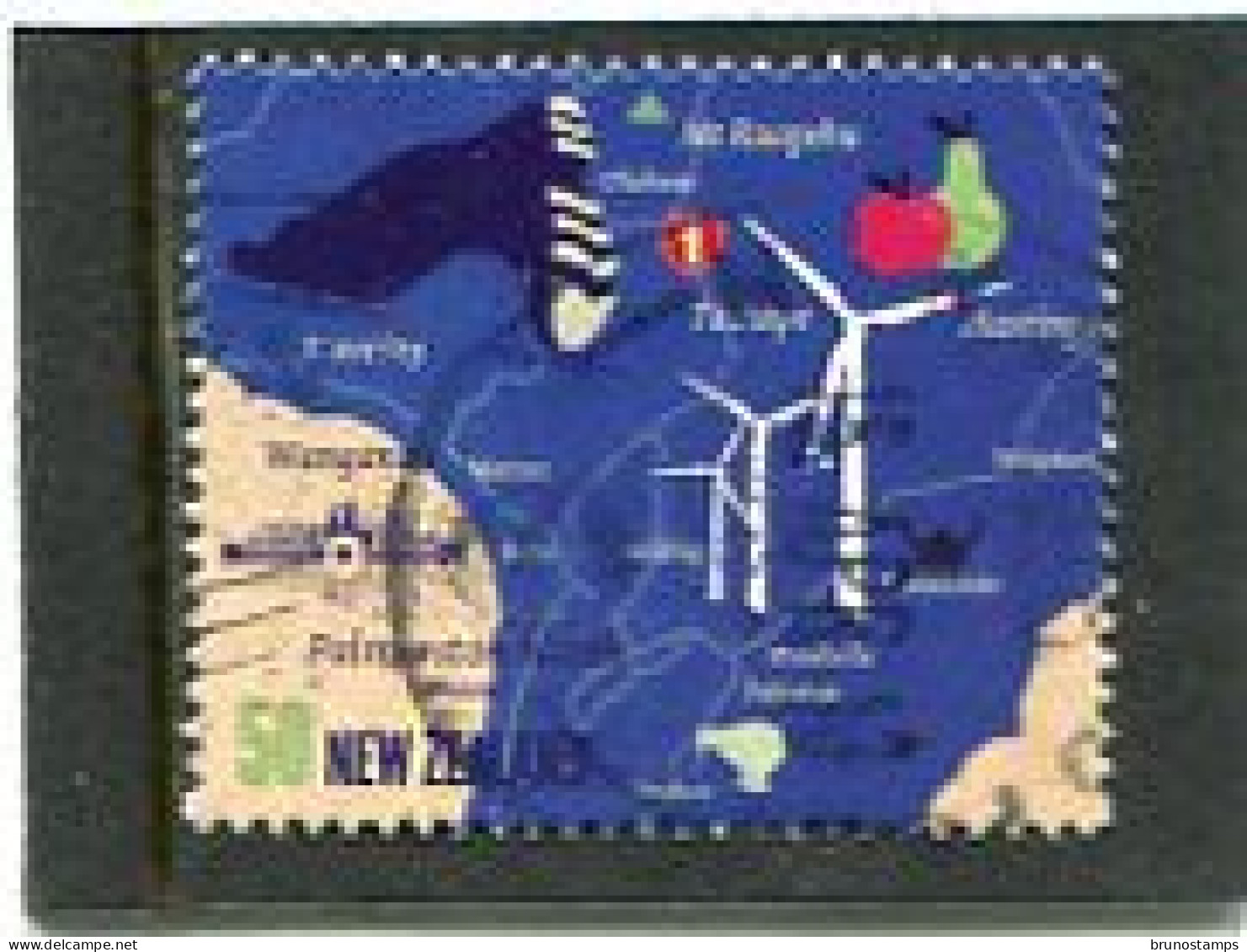 NEW ZEALAND - 2009  50c  TIKI TOUR PALMERSTON  FINE  USED - Used Stamps
