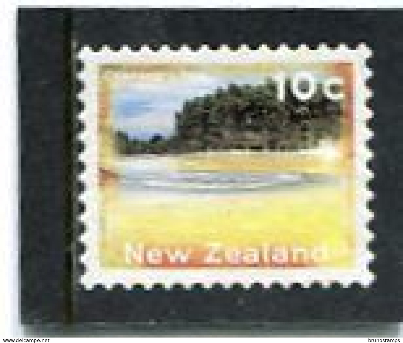 NEW ZEALAND - 2004  10c  CHAMPAGNE  POOL SELF ADHESIVE  FINE  USED - Used Stamps