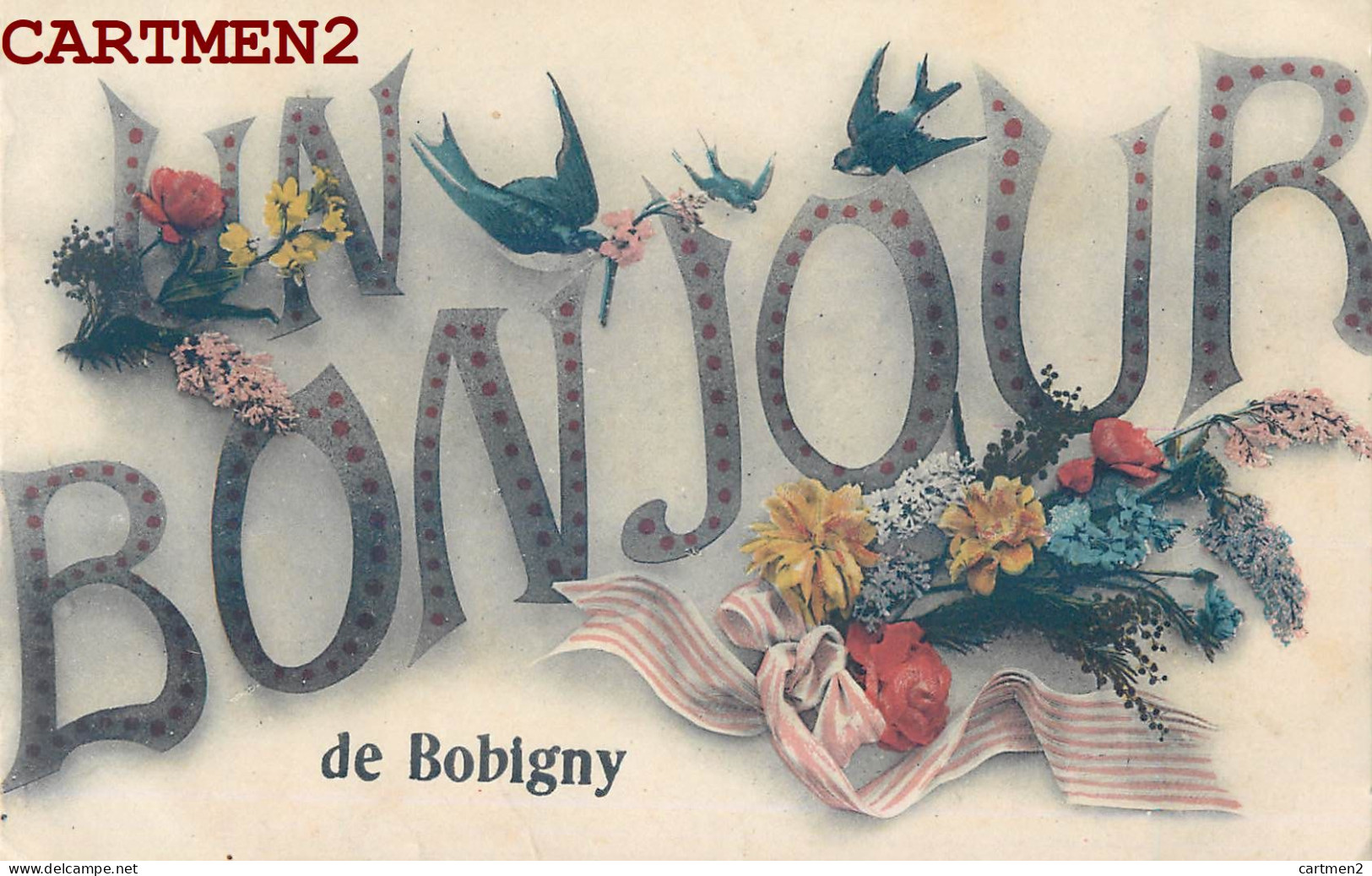 UN BONJOUR DE BOBIGNY 93  - Bobigny