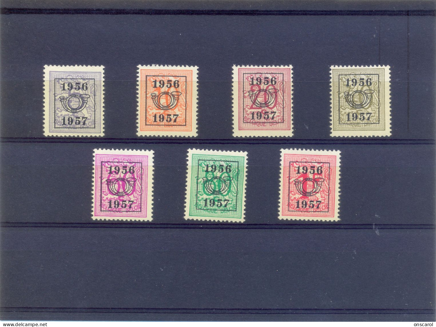 Reeks 49  PRE659/PRE662  Postgaaf ** MNH PRACHTIG - Typo Precancels 1951-80 (Figure On Lion)