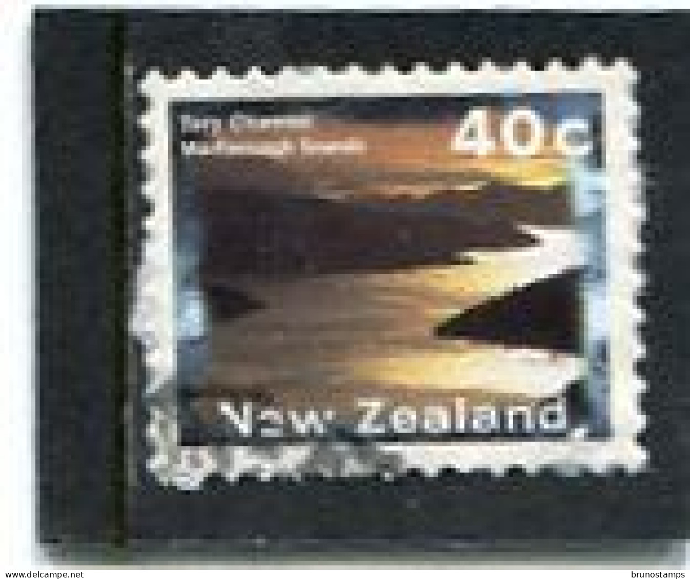 NEW ZEALAND - 2004  40c  TORY CHANNEL  SELF ADHESIVE  FINE  USED - Gebruikt