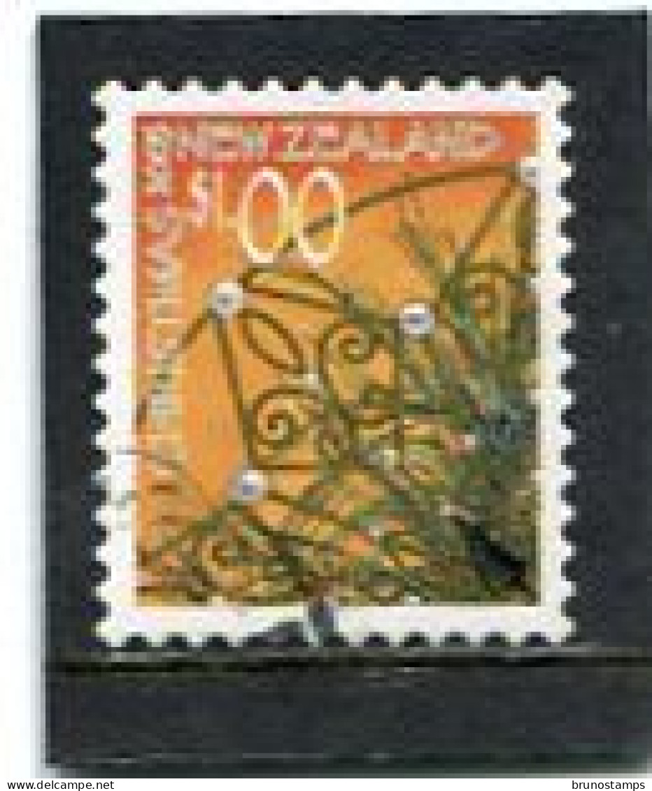 NEW ZEALAND - 2003  1$  CHRISTMAS  SELF ADHESIVE  FINE  USED - Gebraucht