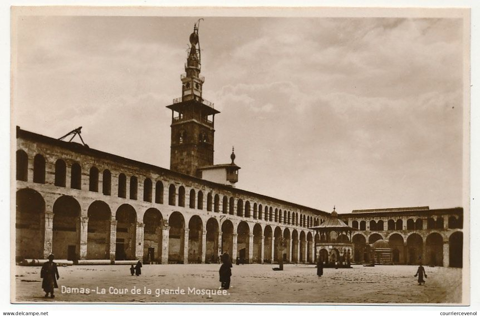 CPA - DAMAS (Syrie) - La Cour De La Grande Mosquée - Syrien