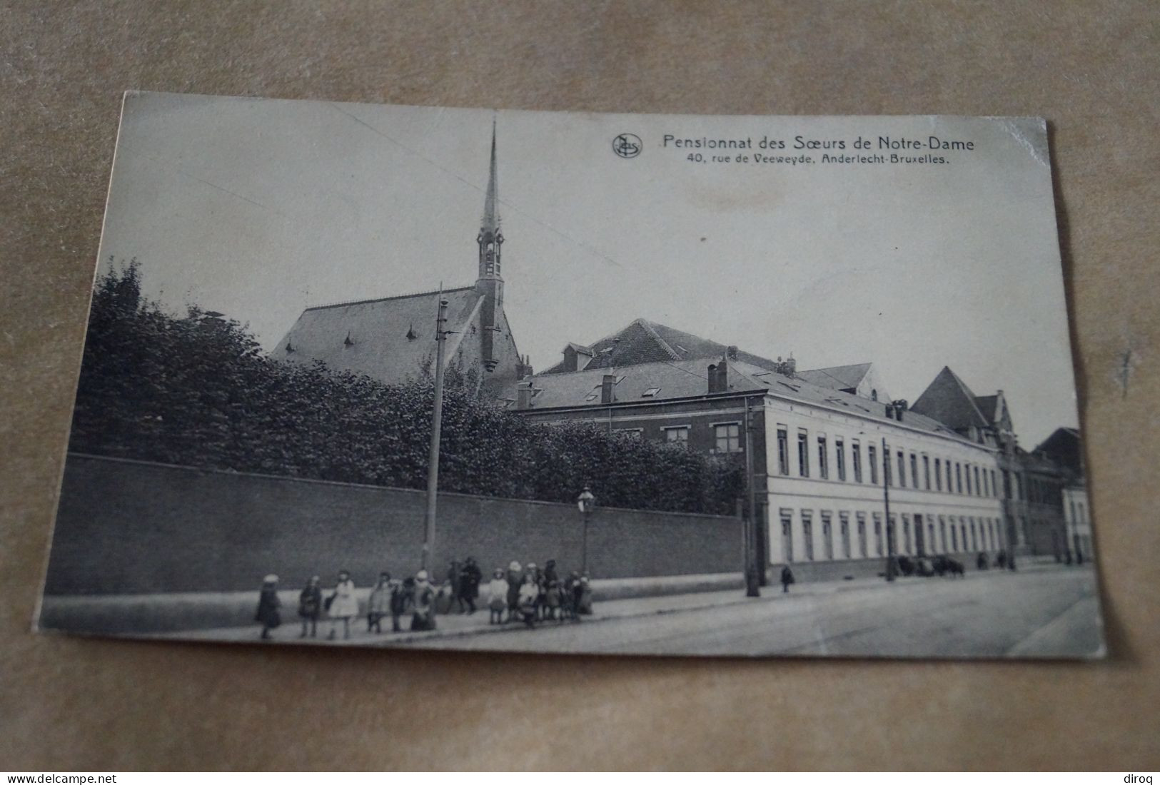 Anderlecht,pensionnat Rue De Veeweyde ,belle Carte Ancienne - Anderlecht