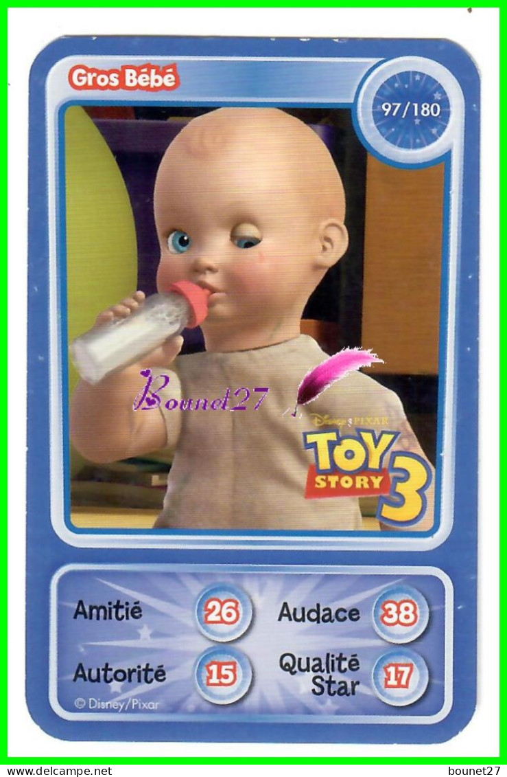 Carte Auchan Disney Pixar 2010 - Toy Story 3 - Gros Bébé  97 / 180 - Disney