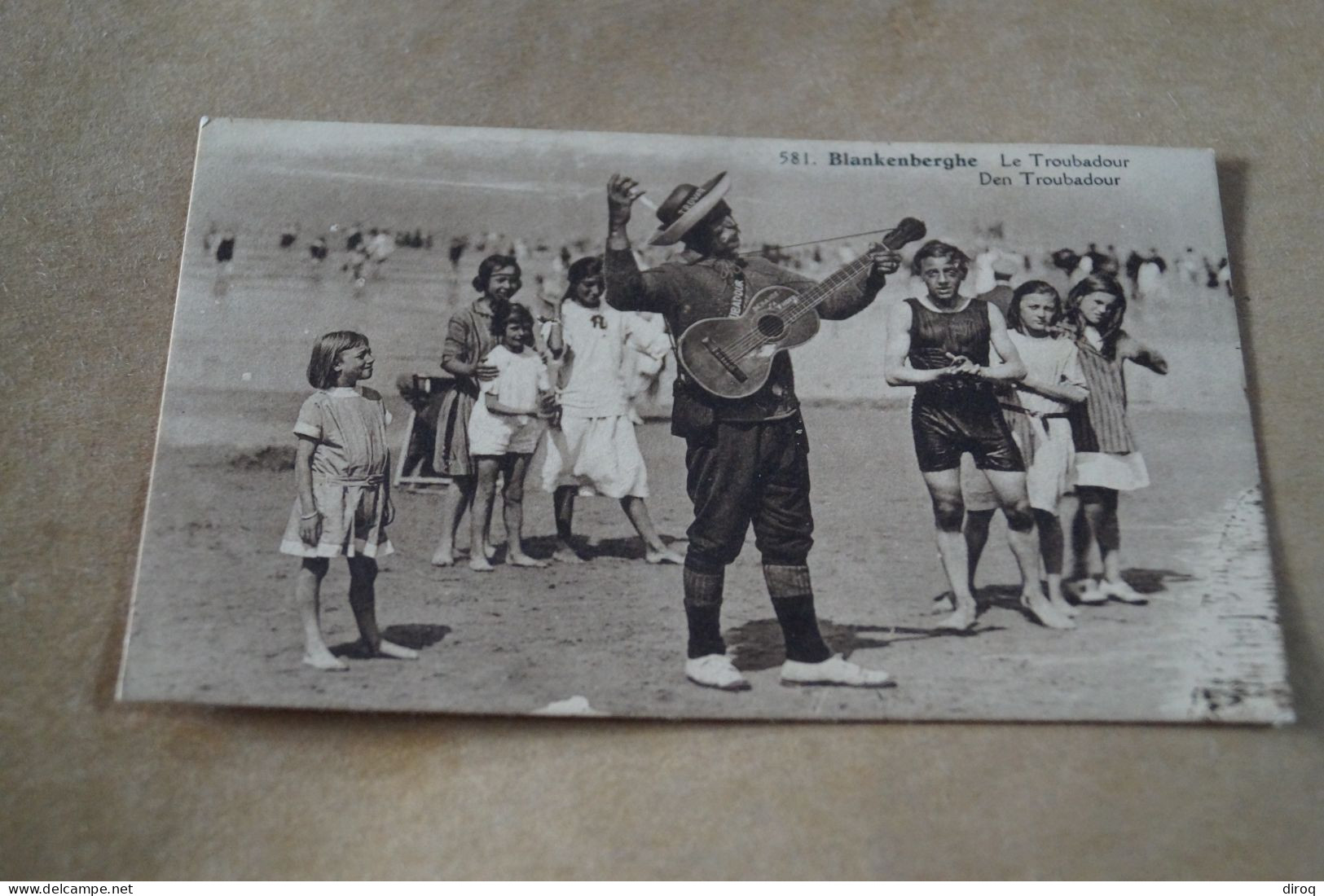 RARE , Blankenberghe,le Troubadour ,belle Carte Ancienne - Blankenberge