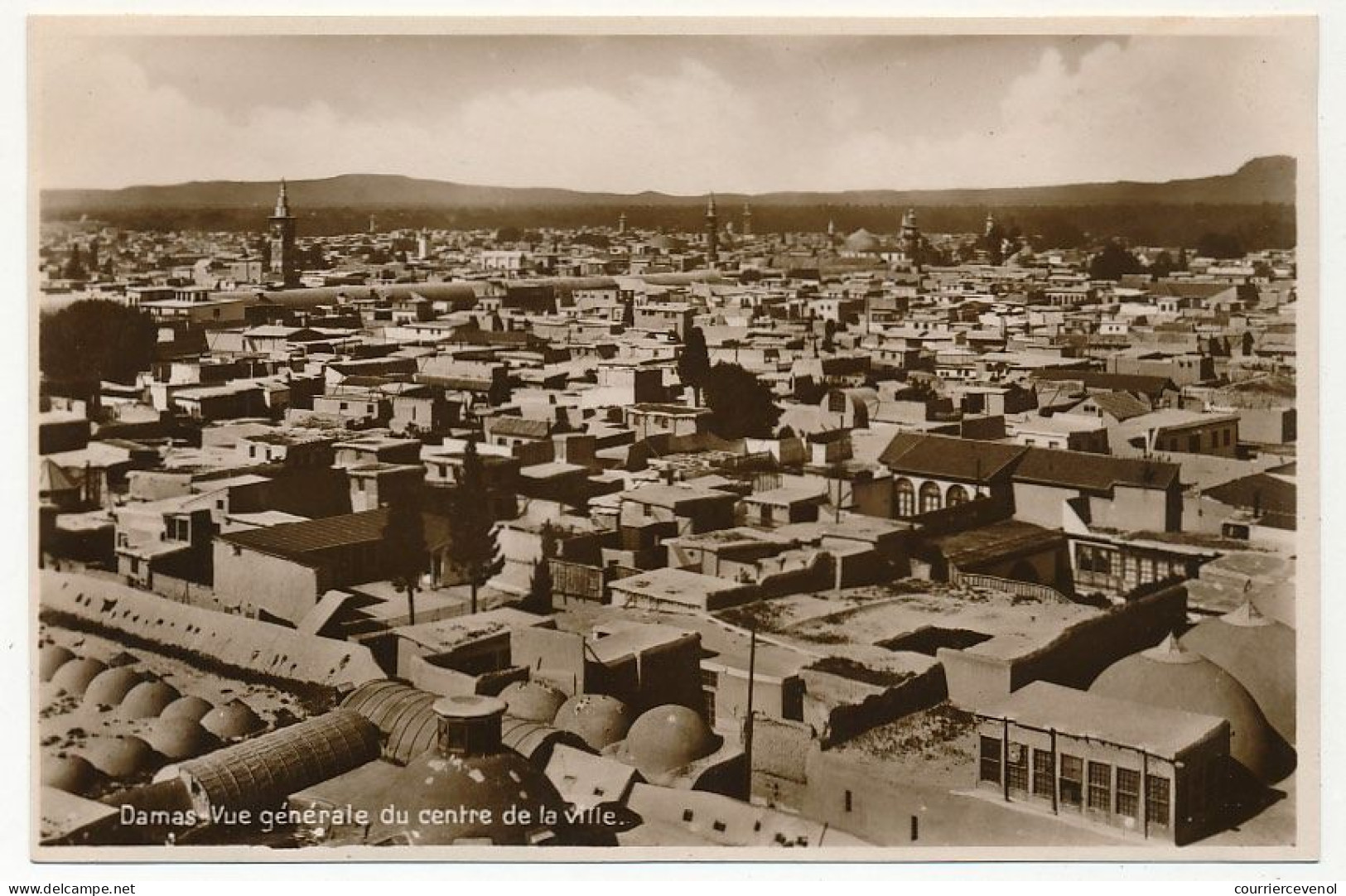 CPA - DAMAS (Syrie) - Vue Générale Du Centre De La Ville - Siria