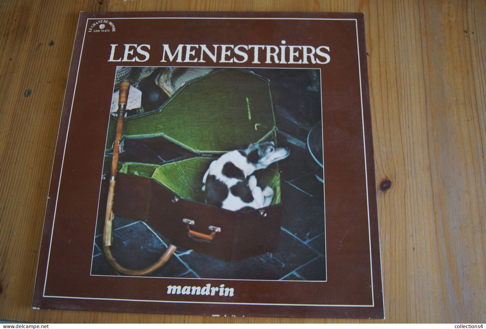 LES MENESTRIERS MANDRIN LP 1978 FOLK MEDIEVAL - Country & Folk