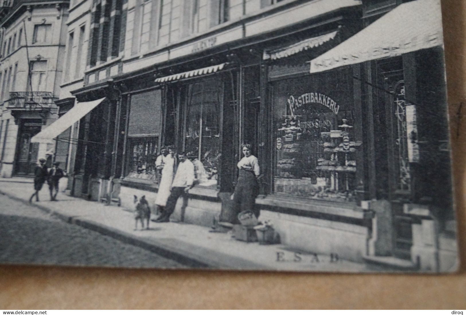 Berchem Bij Antwerpen , Lambertusstraat,commerces ,belle Carte Ancienne - Antwerpen