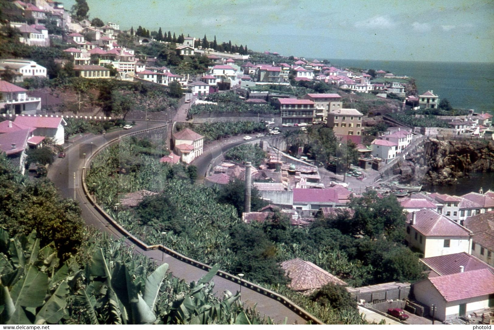 4 SLIDES SET 70s FUNCHAL ILHA DA MADEIRA PORTUGAL 35mm DIAPOSITIVE SLIDE NO PHOTO FOTO NB2717 - Diapositives