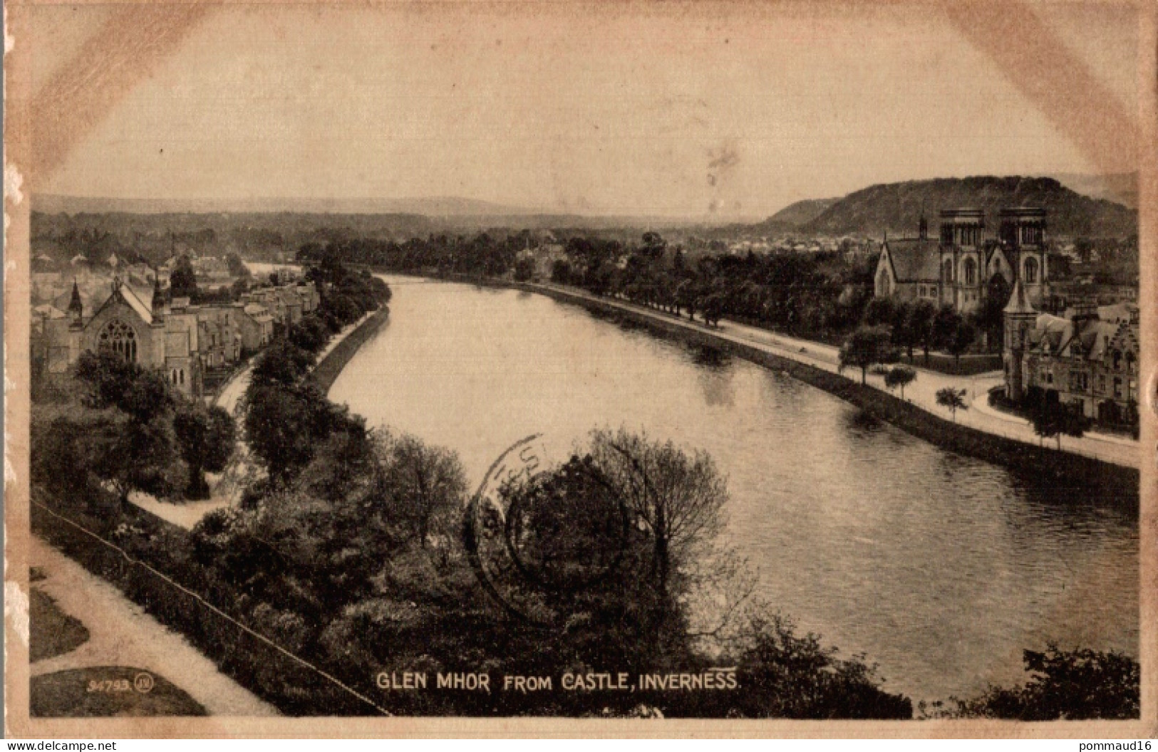 CPA Glen Mhor From Castle Inverness - Inverness-shire