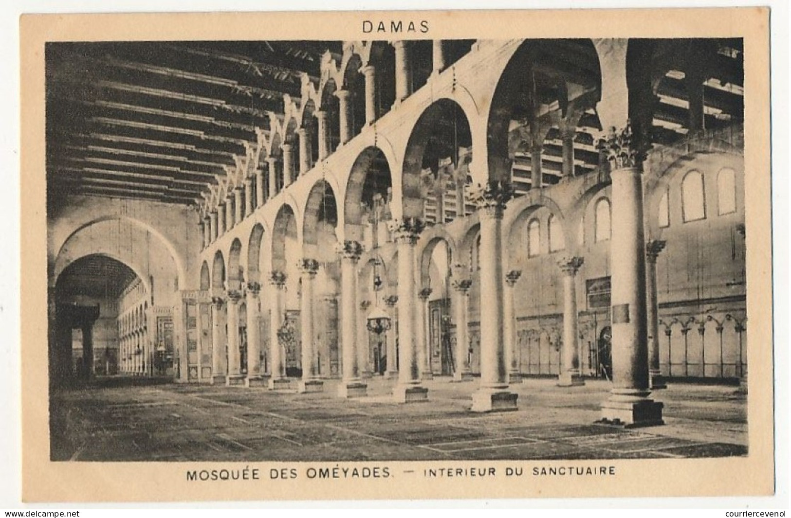 CPA - DAMAS (Syrie) - Mosquée Des Oméyades  - Intérieur Du Sanctuaire - Syrië