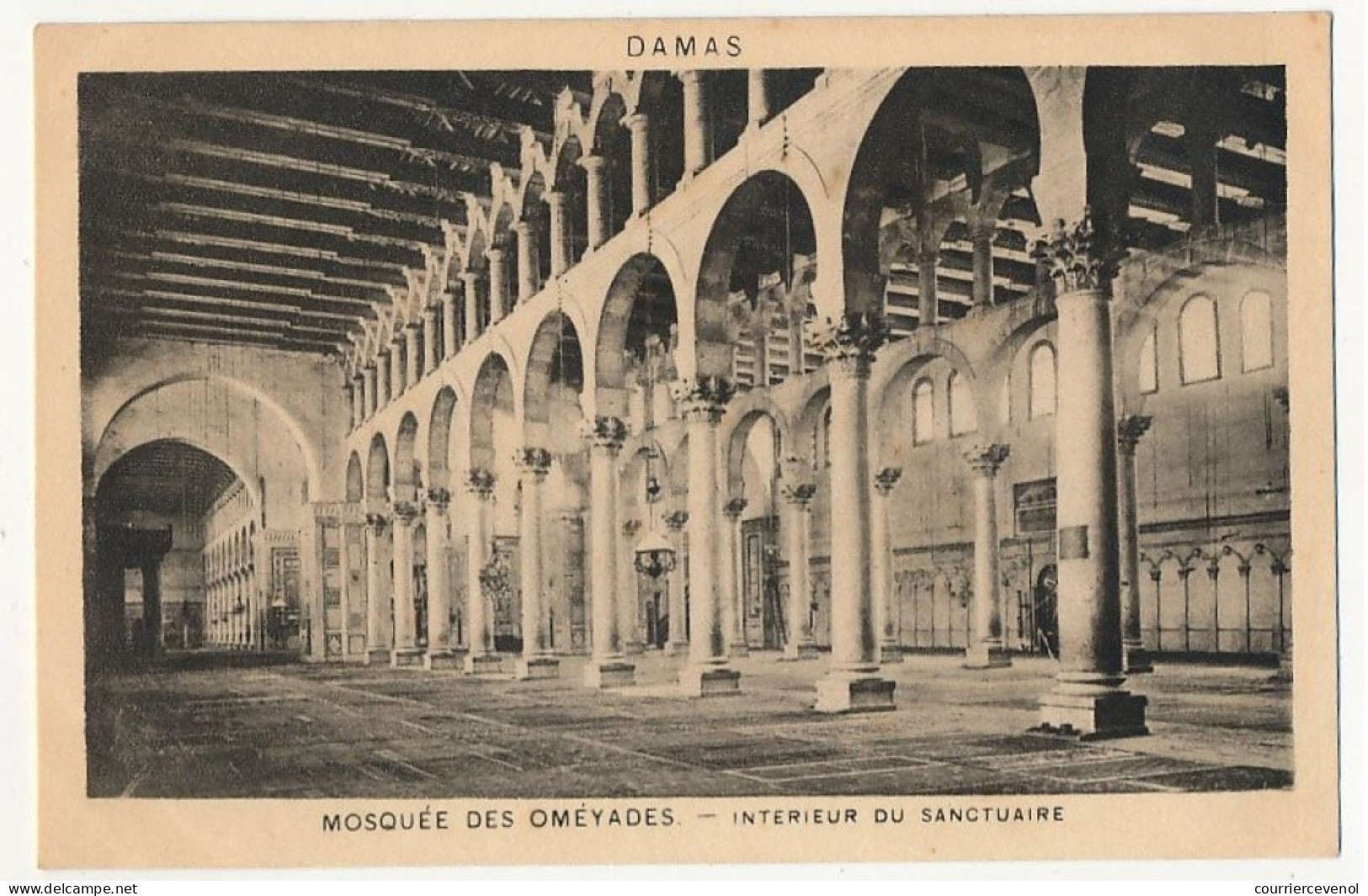 CPA - DAMAS (Syrie) - Mosquée Des Oméyades  - Intérieur Du Sanctuaire - Syrie