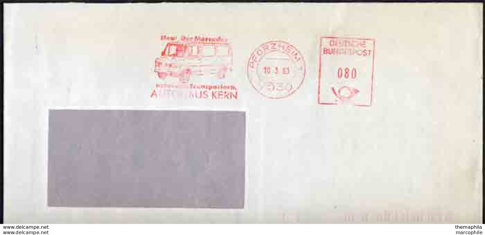 CAMION - CAMIONNETTE / 1983 ALLEMAGNE - EMA ILLUSTREE (ref 2335c) - Camiones
