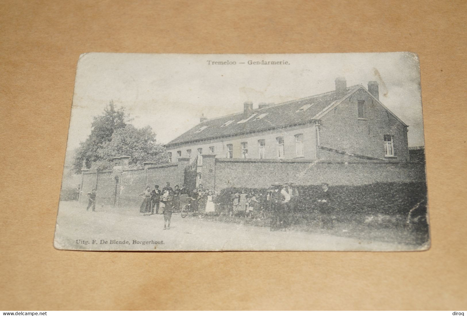 Tremeloo, La  Gendarmerie , 1909 ,belle Carte Ancienne - Tremelo