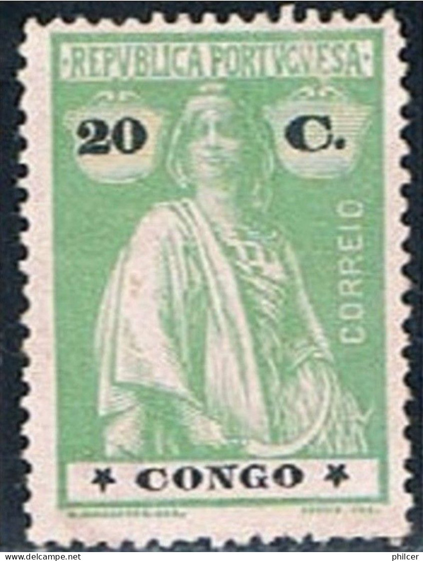 Congo, 1914, # 110 (II-II), MNG - Congo Portoghese