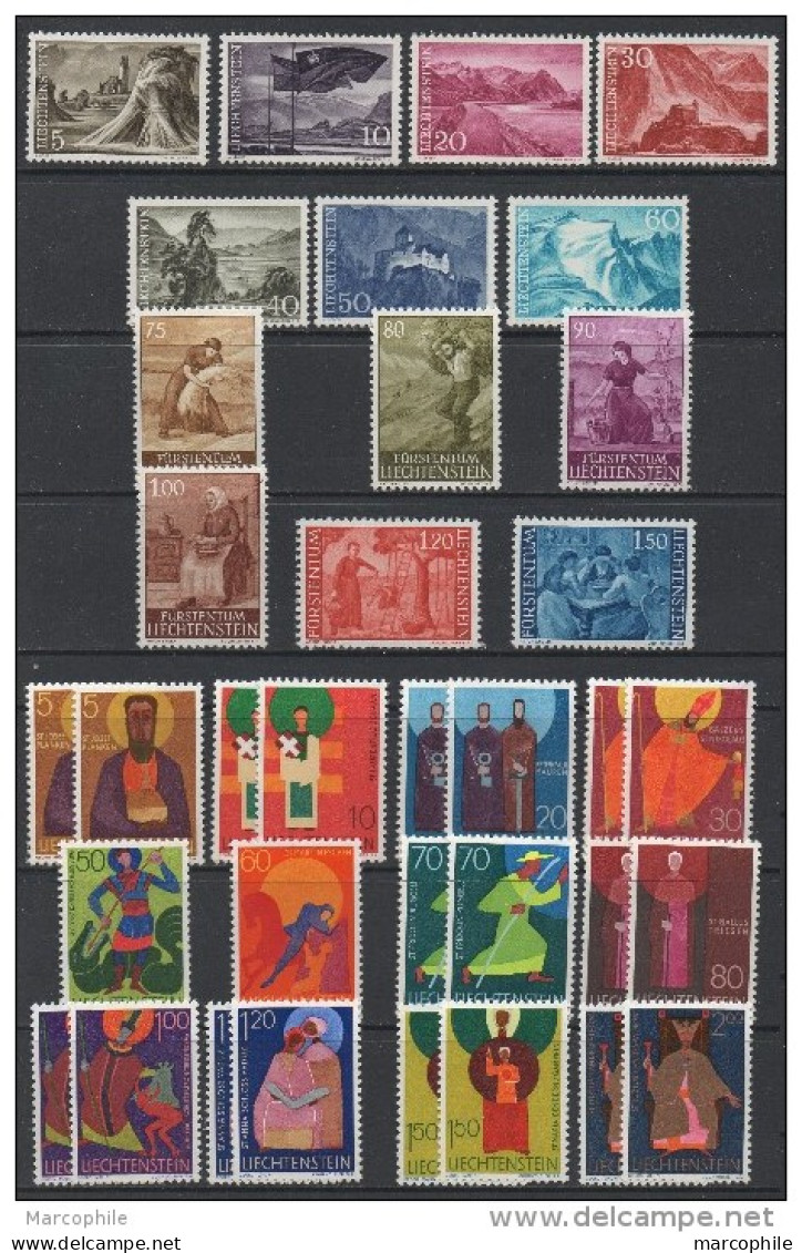 LIECHTENSTEIN / LOT **  AU PRIX DE LA POSTE - 60%  (ref 6665) - Collections