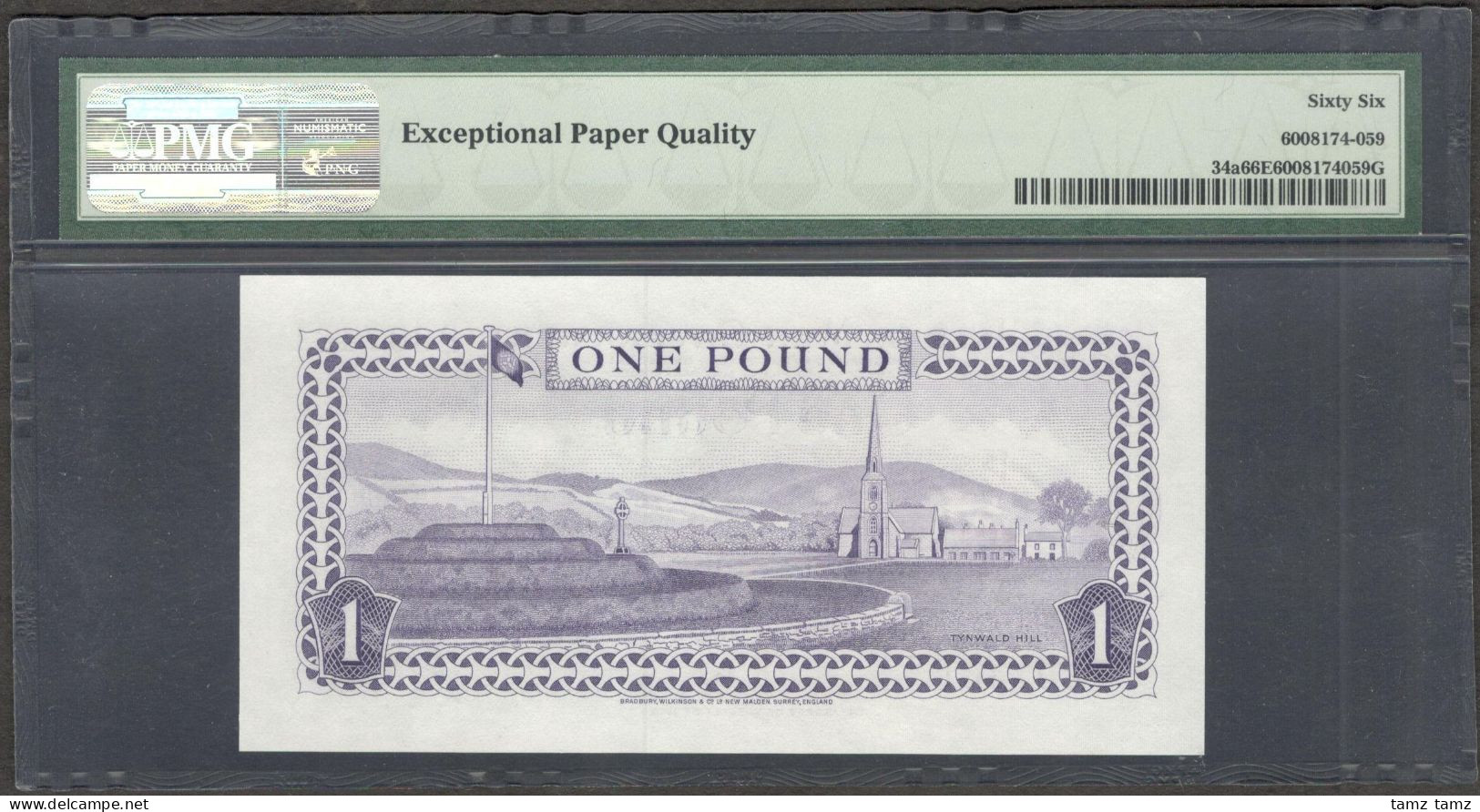 Isle Of Man 1 Pound Queen Elizabeth II 1979 PMG 66 EPQ - 1 Pound