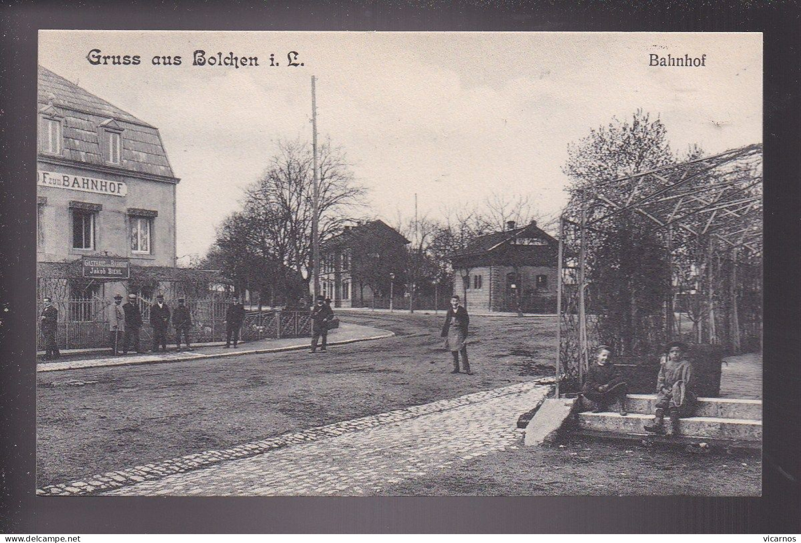 CP 57 Gruss Aus BOLCHEN (boulay) Bahnhof - Boulay Moselle