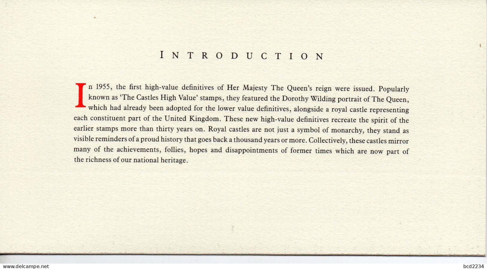 GB GREAT BRITAIN 1988 £1-£5 HIGH VALUE DEFINITIVES CASTLES PRESENTATION PACK CARRICKFERGUS CAERNARFON EDINBURGH WINDSOR - Presentation Packs