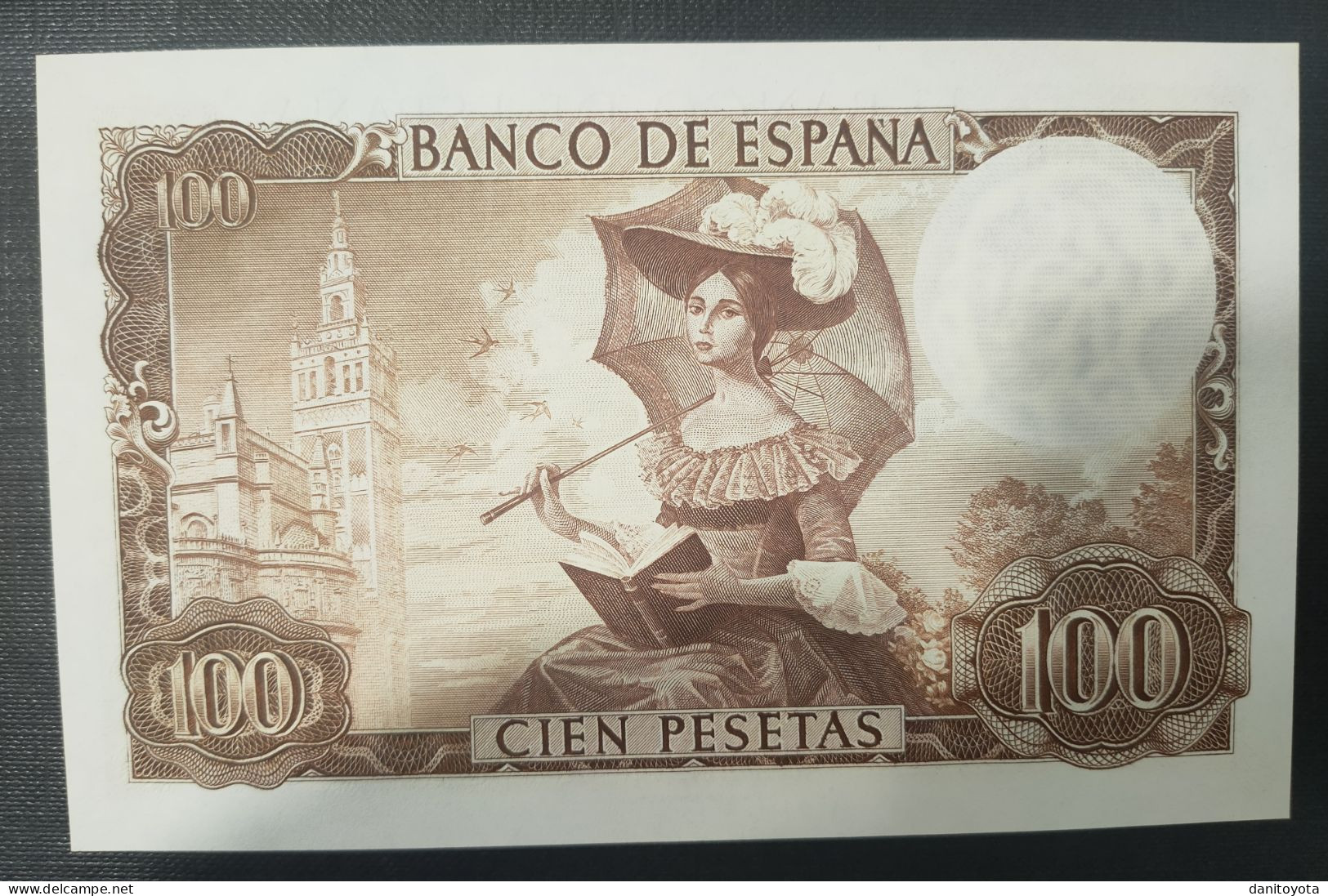 ESPAÑA. EDIFIL 470. 100 PTAS 19 DE NOVIEMBRE DE 1965, SIN SERIE. SIN CIRCULAR. - 100 Peseten