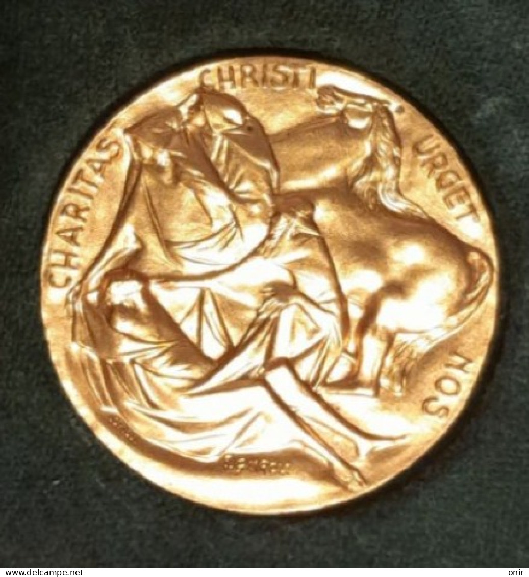 Medaglia Don Pasquale Uva,1883-1983, Opus,  Giaroli. - Royal/Of Nobility