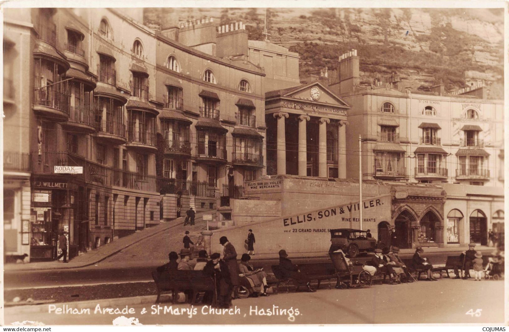 ANGLETERRE _S21640_ Pelham Arcade & St Mary's Church - Hastings - En L'état - Hastings