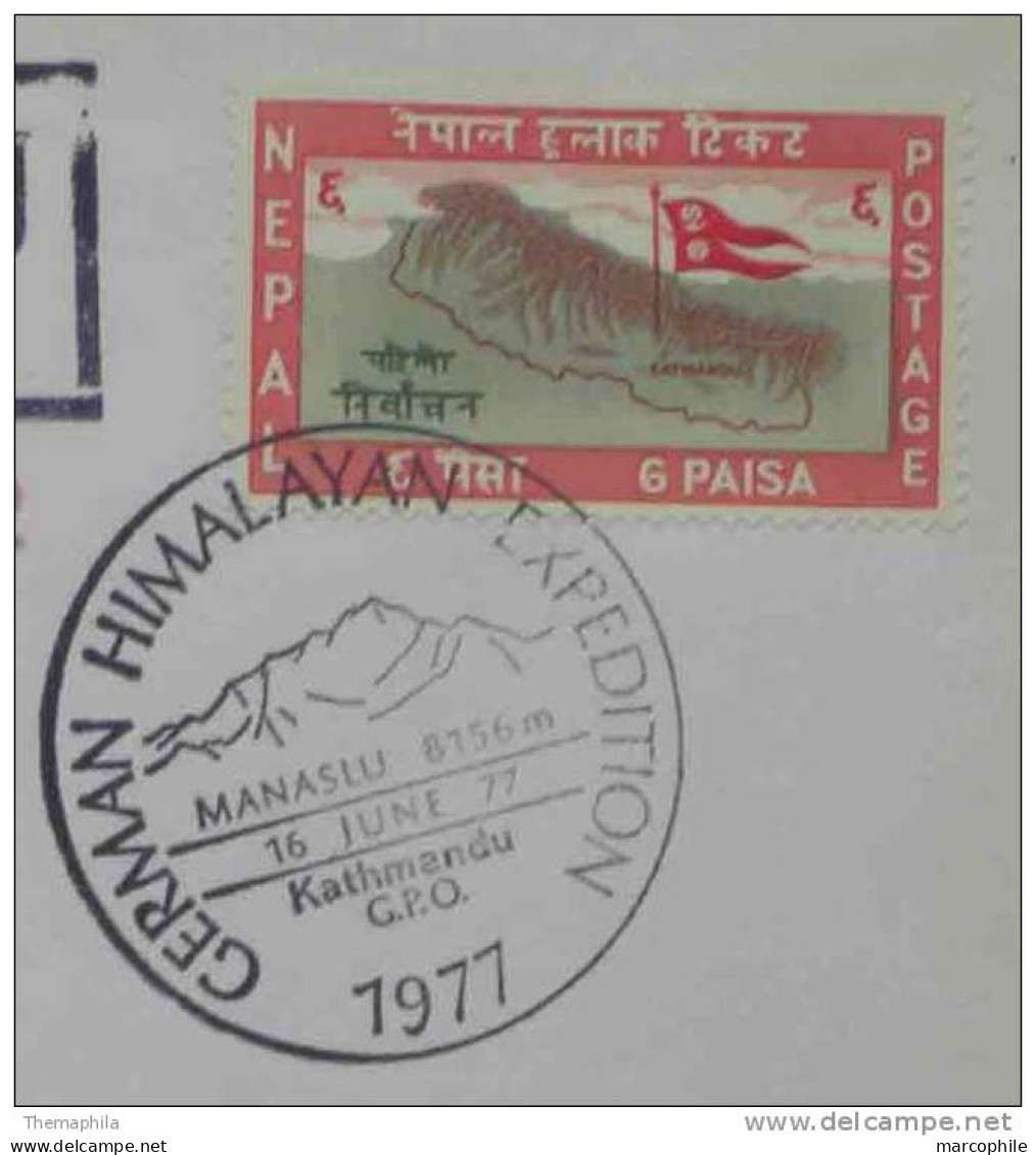 MONTAGNE - MOUNTAINEERING - ALPINISME /  1977 NEPAL MANASLU EXPEDITION (ref 2481) - Népal