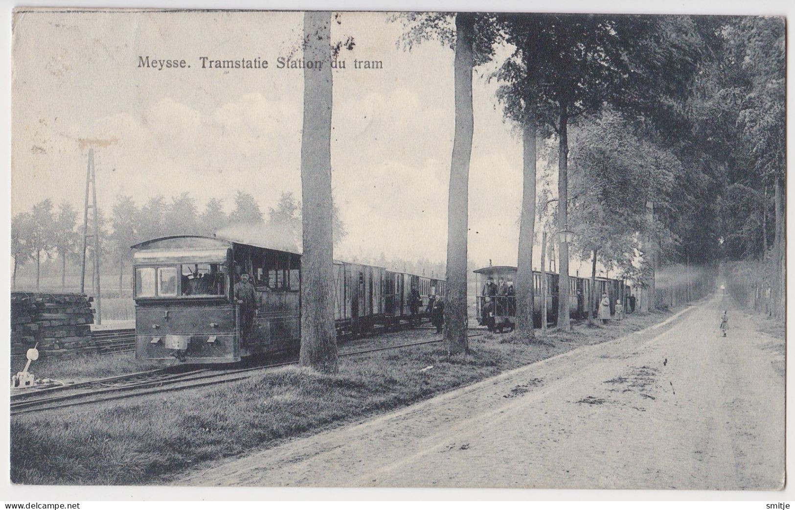 MEISE MEYSSE JAREN '10  TRAMSTATIE STATION DU TRAM STOOMTRAM VICINAL - Meise