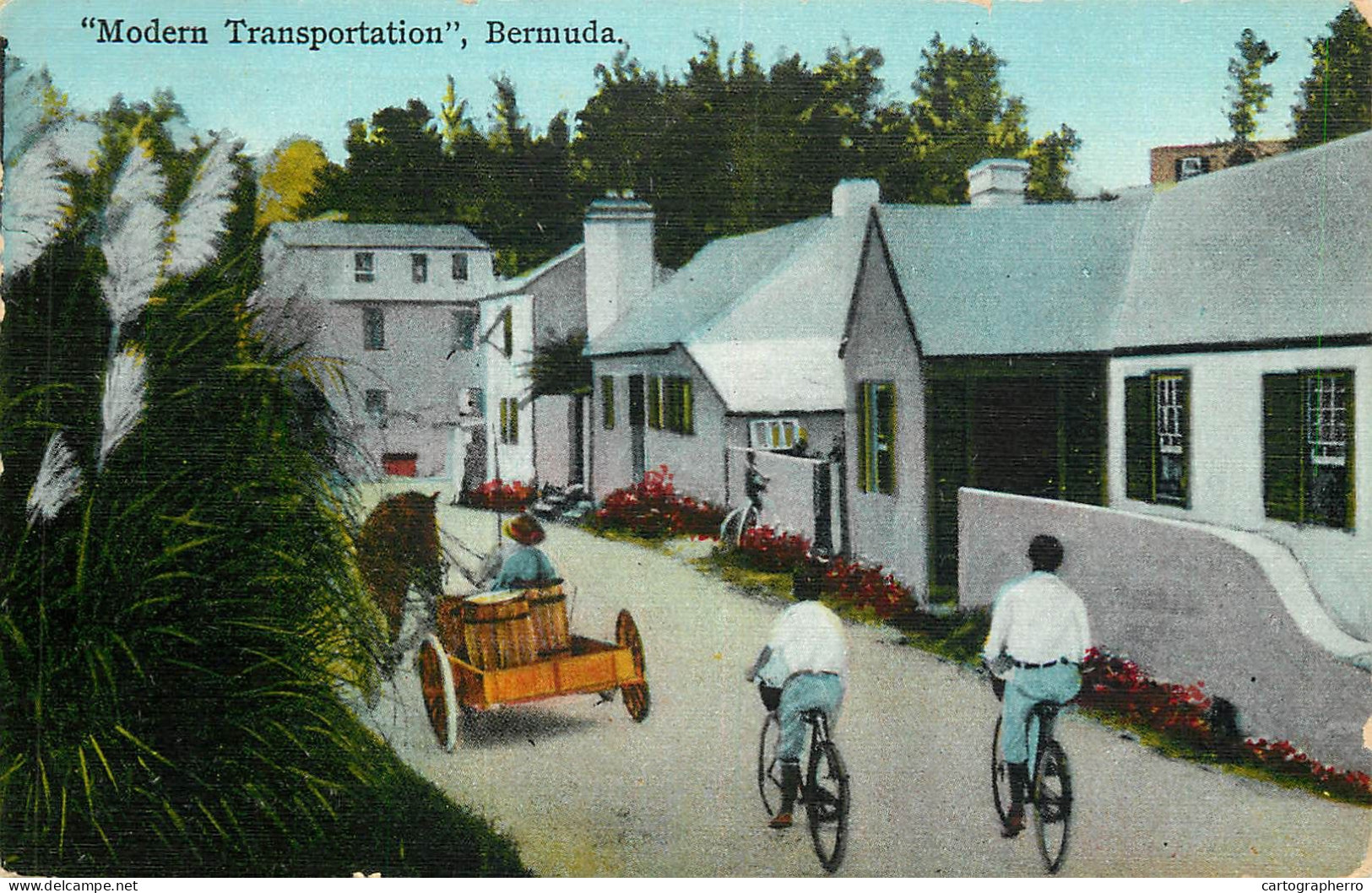 America Antilles Bermuda Modern Transportation - Bermuda