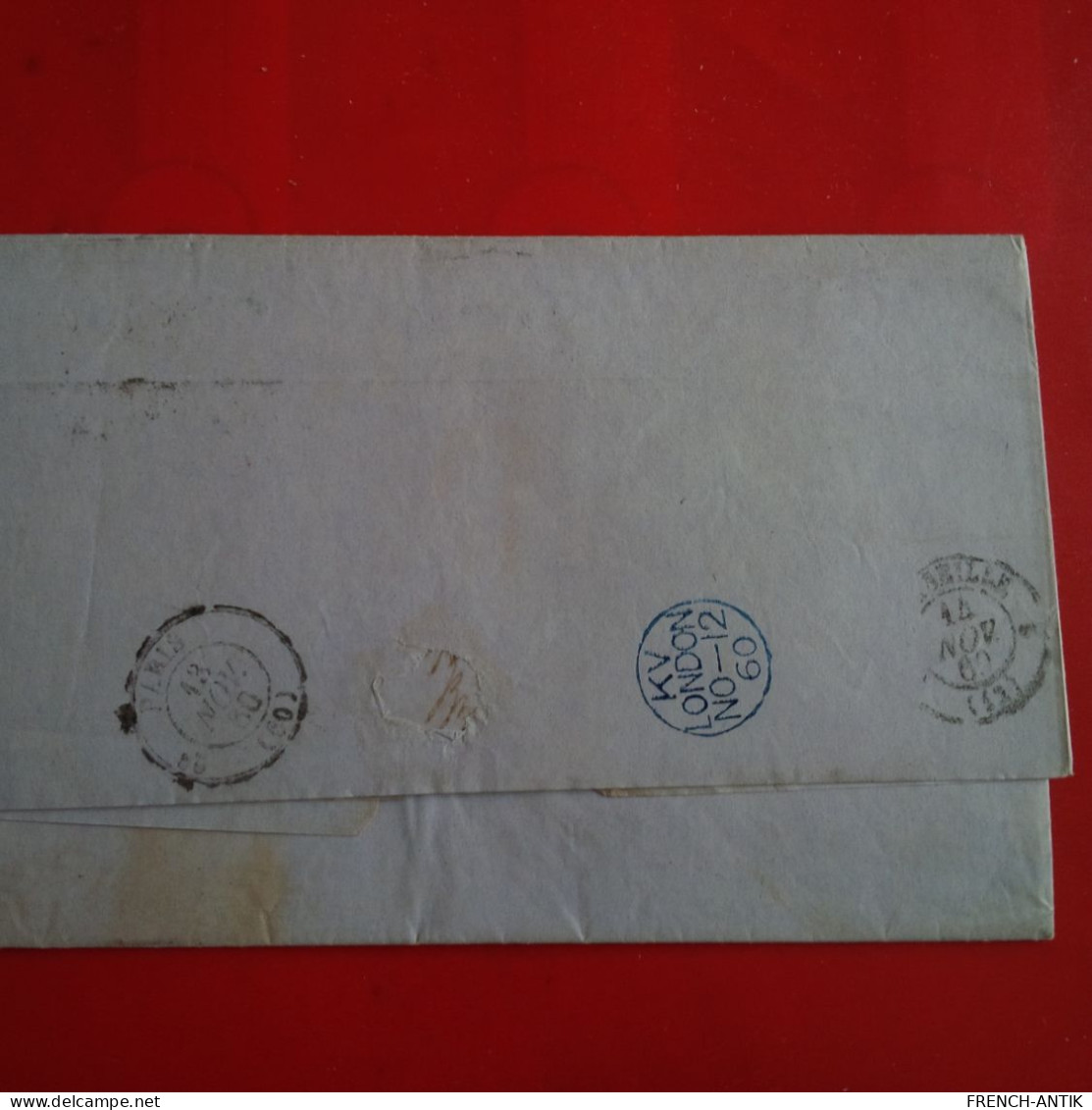 LETTRE LONDON J.G.MARC AND CO POUR MARSEILLE GUSTAVE ARNAUD - Postmark Collection