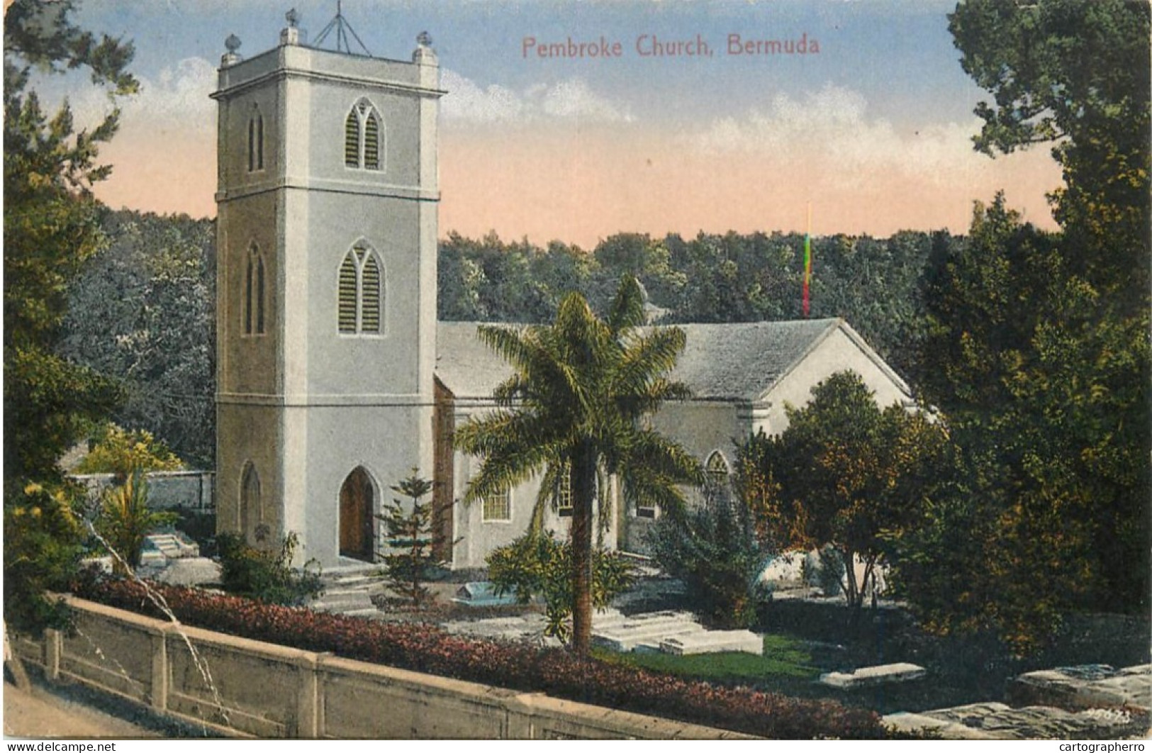 America Antilles Bermuda Pembroke Church - Bermuda