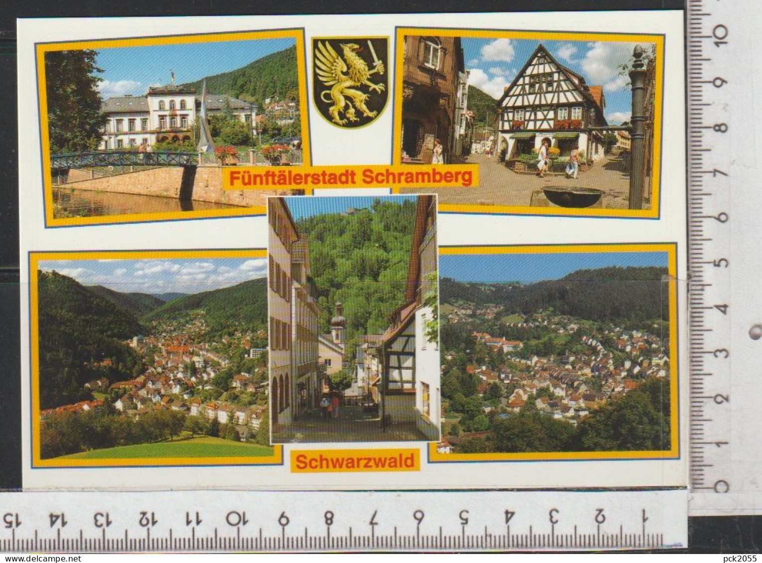 Mehrbildkarte - Fünftälerstadt Schramberg Im Schwarzwald  Nicht Gelaufen  ( AK 3805 ) - Schramberg